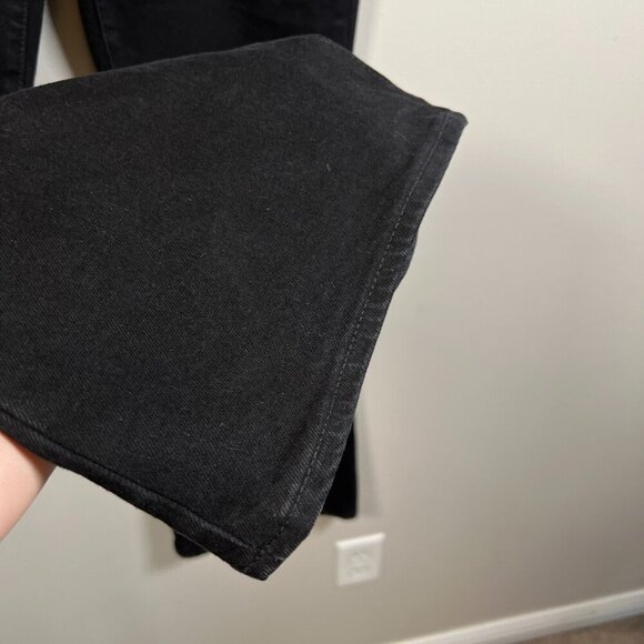 Madewell The Perfect Vintage Flare Jean Size 26 Sherborn Wash Black High Rise - Picture 8 of 14
